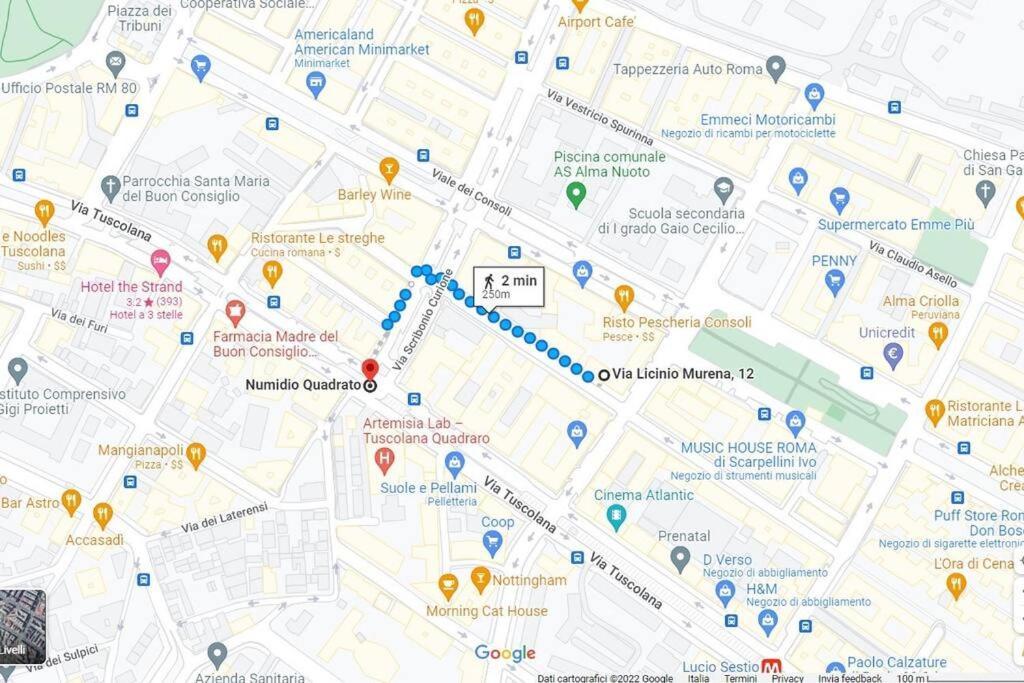 Nonna Pina Guest House Moderno Appartamento Vicino Metro AWifi,Netflix Rzym Zewnętrze zdjęcie